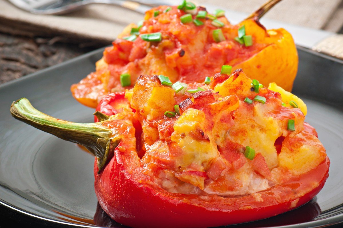 peppers stuffed with potatoes chorizo (1)