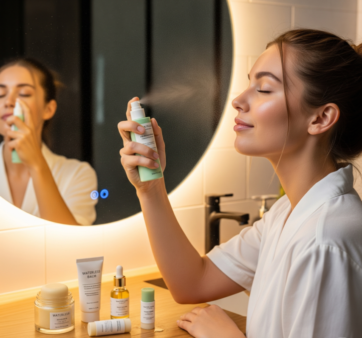 skincare sem água cosméticos waterless produtos de beleza sem água skincare waterless cosméticos sólidos beleza sustentável rotina skincare eco produtos concentrados pele skincare zero waste cosméticos ecológicos