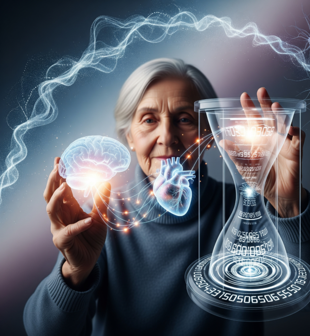 saude de idosos cérebro, coração