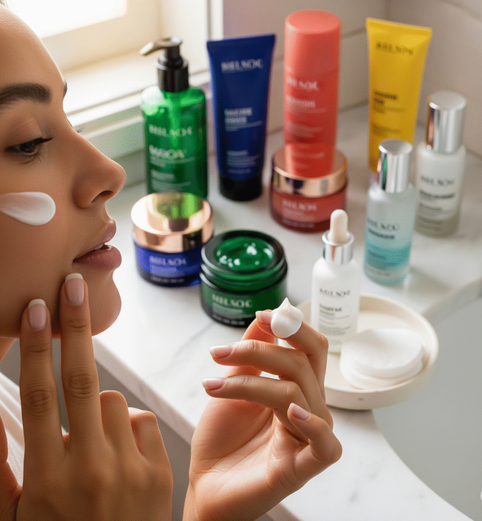 skincare-cuidados-diarios-com-a-pele--947x1024 5 Passos de Skincare que Substituem 10 Produtos em 2025: O Guia Definitivo para uma Rotina Simplificada