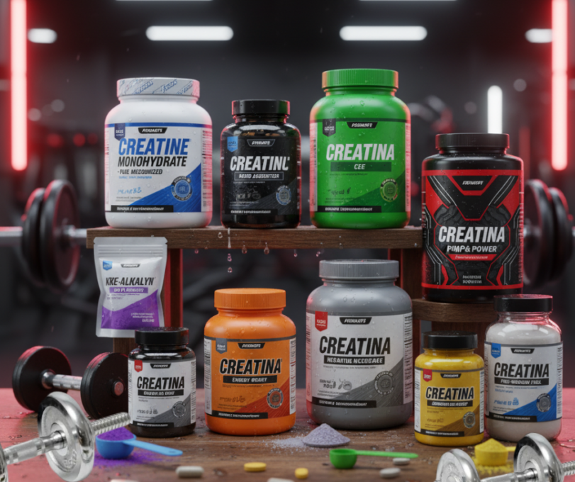 9 tipos de creatina