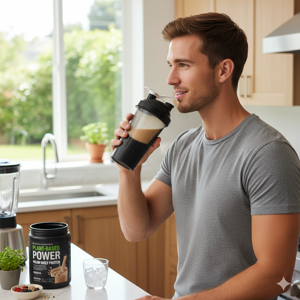 whey protein vegano png